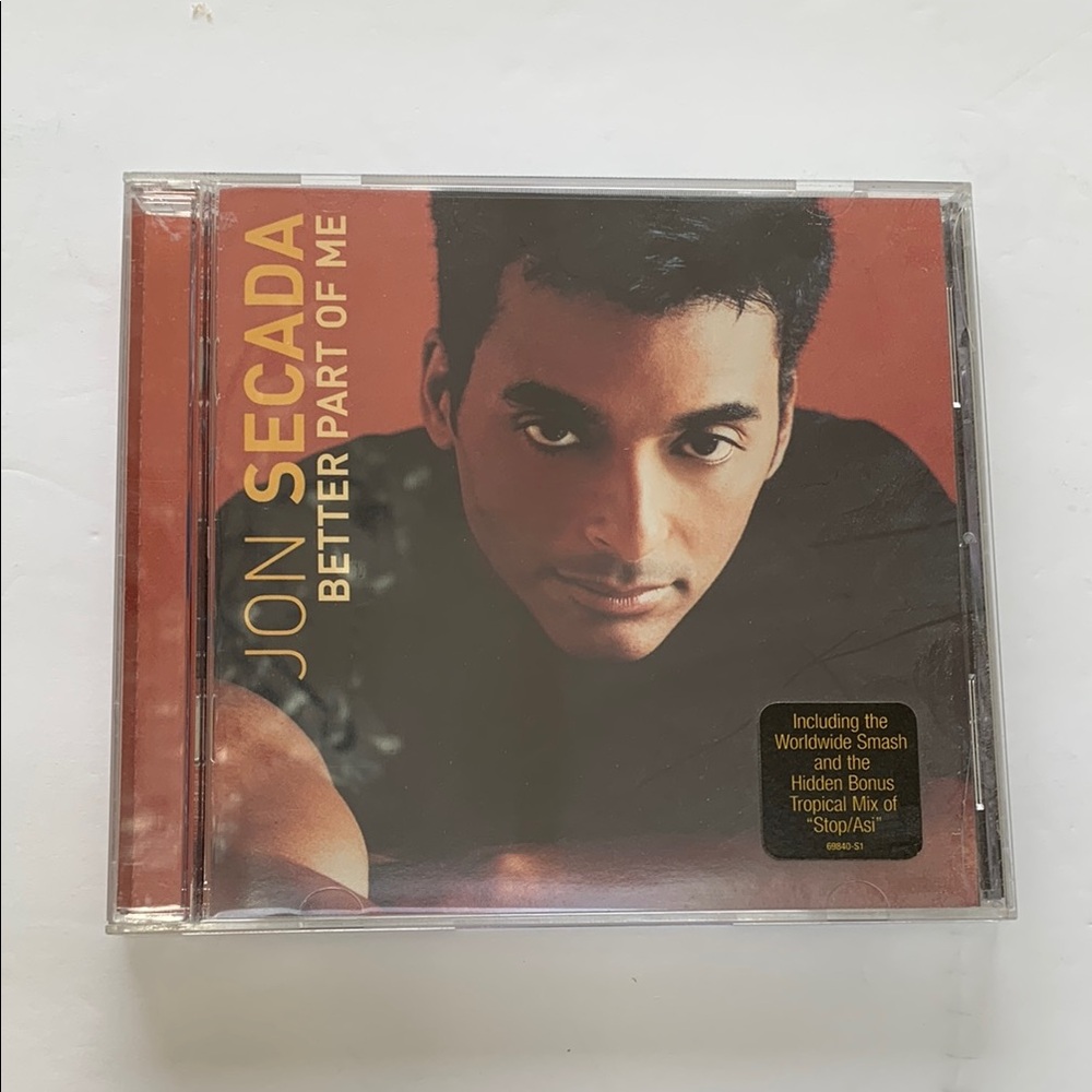 Jon Secada Better Part of Me Music CD
